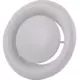 Valve d'échappement de ventilation 160 mm métal - E-DVS160 RAL9016