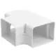 ClimaConnect Pièce en T pour gaine de montage 100 mm - RAL 9010