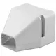 Embout ClimaConnect pour gaine de montage 75 mm - RAL 9010