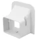 Rosace murale ClimaConnect pour canal de montage 75 mm - RAL 9010