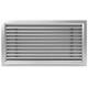 ClimaConnect grille murale extérieure aluminium 700x700 mm