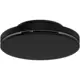 Diffuseur plafonnier en acier avec sortie ronde - 200 mm - RAL 9005