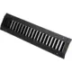 Grille de conduit ClimaConnect à réglage simple 225 x 75 mm pour conduits de 160 à 400 mm - RAL 9005