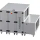 Centrales de traitement d'air Maxivent WTW avec roue à chaleur 5 000 m³/h et batterie DX, horizontale à droite - RHE 5000 H ODJR T 01