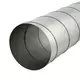 Conduit rigide galvanisé Ø 200 mm longueur 1,5 mètre - galvanisé