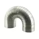 Tuyau de ventilation rigide en aluminium diamètre 120 mm longueur 3 mètre