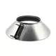 Collier anti-intempéries Ø 125 mm - collier anti-intempéries conduit rigide galvanisé