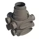 Caisson de distribution d'air Ubbink DBOX 206V180VE - 12 connexions