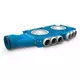 Diffuseur combiné Vent-Axia Uniflexplus 9x Ø69mm avec embout vertical Ø125mm