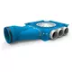 Diffuseur combiné Vent-Axia Uniflexplus 9x Ø69mm avec embout horizontal Ø125mm