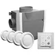 Vasco C400 Basic RF LE Package 400 m³/h + capteur d'humidité + contrôle RFT + 4 vannes