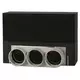 Diffuseur mural supérieur Vent-Axia Uniflexplus 3 x Ø69 incl. 2 x Ø69mm couvercles d'étanchéité