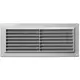 Grille de ventilation rectangulaire grillagée 130 x 300 gris - VR1330P