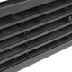 Grille de porte 450 x 92 noir - VR459M