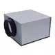 Plénum non isolé pour diffuseurs carrés à jet hélicoïdal 394x394 mm (WP100S)