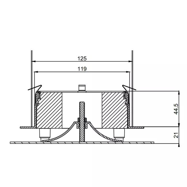 Duco Vent Design square XL AK extraction et soufflé