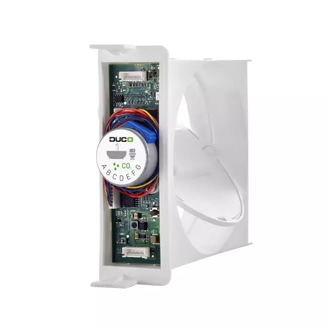 Duco Focus CO2 + vanne de contrôle de l'humidité 50 m³/h