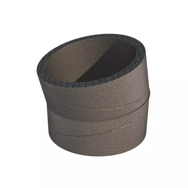 Ubbink Aerfoam Courbe à 15 degrés 160 mm