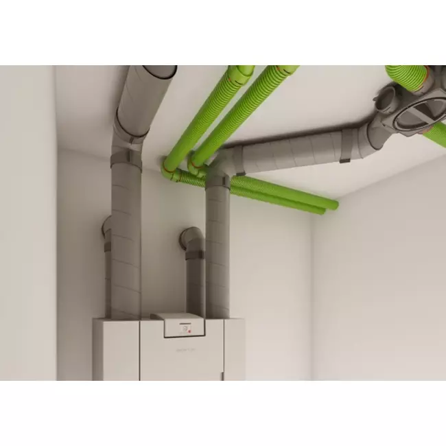 Ubbink Aerfoam Coude à 45 degrés 180 mm