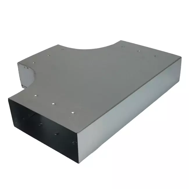 Pièce en T 90 degrés 300x80 mm - 170x80 mm pour gaine