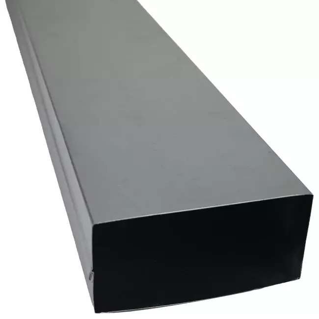 Canal coulé galvanisé 170x80 mm par longueur 1500 mm