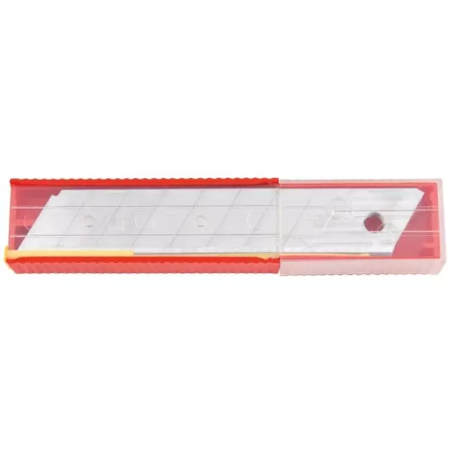 Lame cassante de 18 mm. 8 pcs (pack) (pièce)