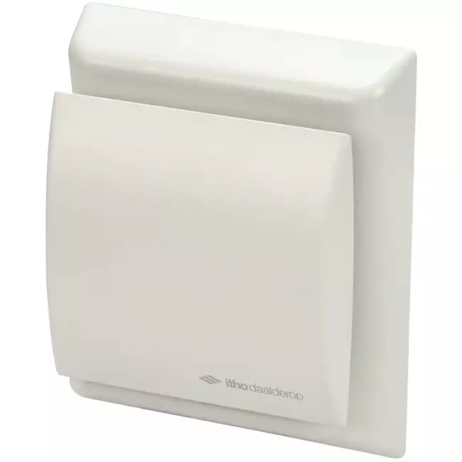 Vmc salle de bain Itho Daalderop Ø100 mm- blanc avec minuterie BTV-N201 T