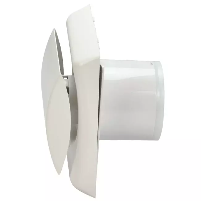 Vmc salle de bain Itho Daalderop Ø100 mm- blanc avec minuterie BTV-N201 T