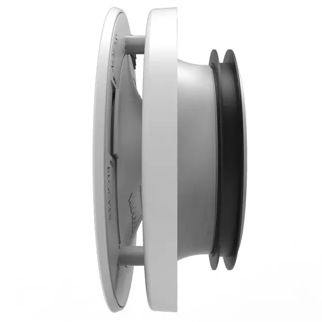 Vent-Axia Uniflexplus RV 100 mm robinet d'alimentation et de vidange réglable - blanc