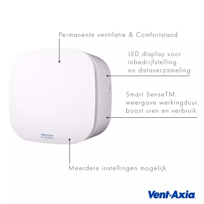 Ventilateur de salle de bain et de cuisine Vent-Axia 100mm - SCOPE