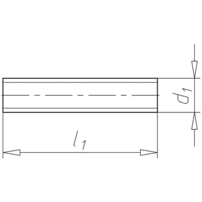 Pièce de fixation M8 x 20mm (100 pièces)