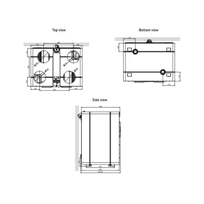 VMC double flux DucoBox Energy Comfort D400