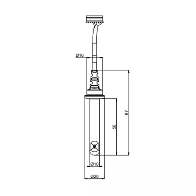 Sonde d'humidité Duco Energy Comfort et Comfort Plus