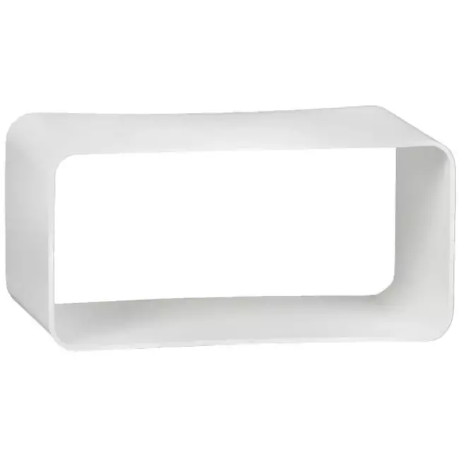 Raccord femelle carré en plastique 110 x 55 mm - KSF