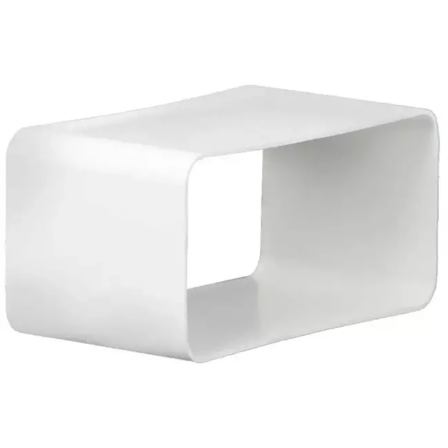 Raccord femelle carré en plastique 110 x 55 mm - KSF