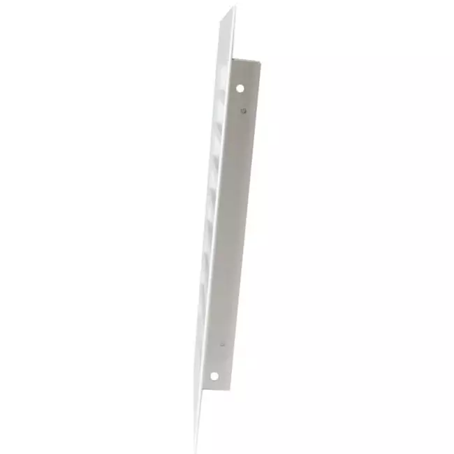 Grille métal industriel 200 x 200 mm blanc - MRF2020