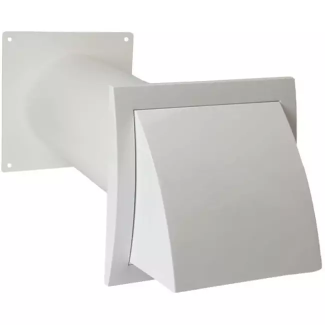 Gaine murale exérieure SPK3 Ø100mm avec clapet anti retour