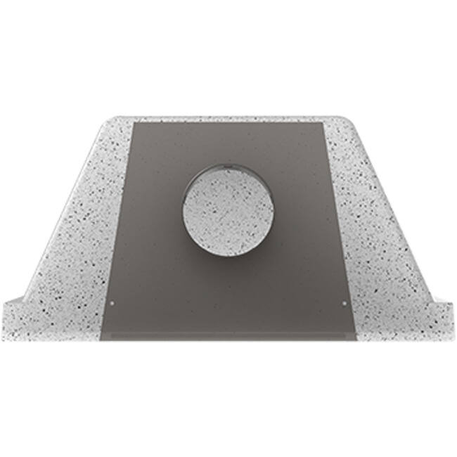 Plénum EPS isolé 590x590 Ø 200mm