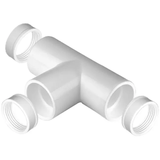 Raccord en T en plastique douille 20 Ømm