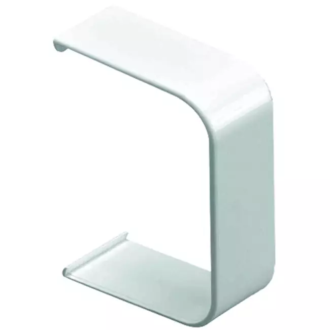 Climaplus air conditioning duct Connecteur 125x75mm RAL 9010 BLANC