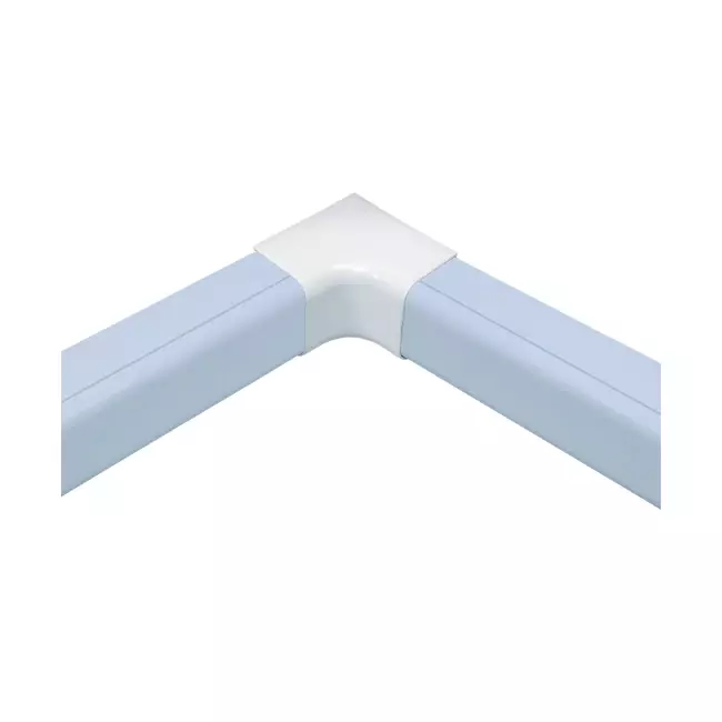 Climaplus gaine de climatisation Coude intérieur 125 x 75mm RAL 9010 BLANC