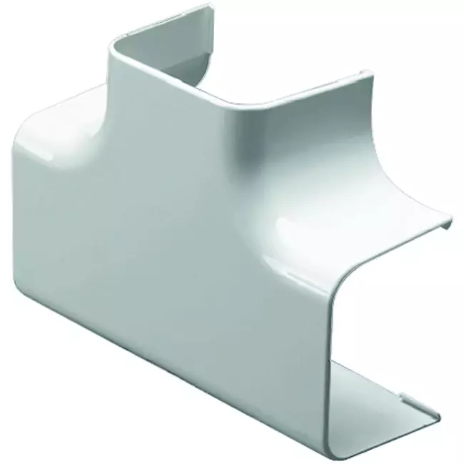 Climaplus gaine de climatisation Pièce en T pour gaine de montage 125 x 75 mm RAL 9010 BLANC