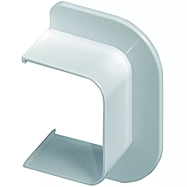 Climaplus rosace murale pour gaine de climatisation 70x55mm RAL 9010 BLANC