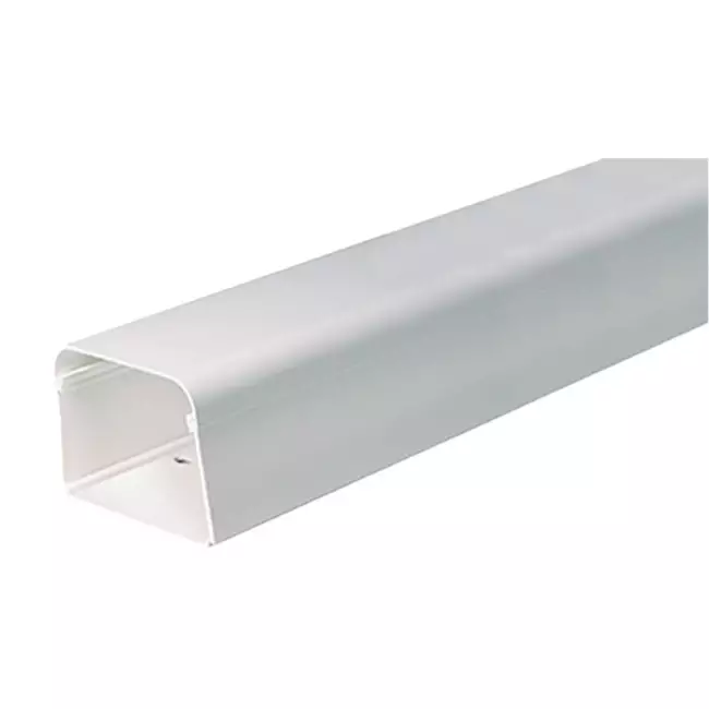 Climaplus gaine de climatisation 1,5m gaine 70x55mm RAL 9010 BLANC
