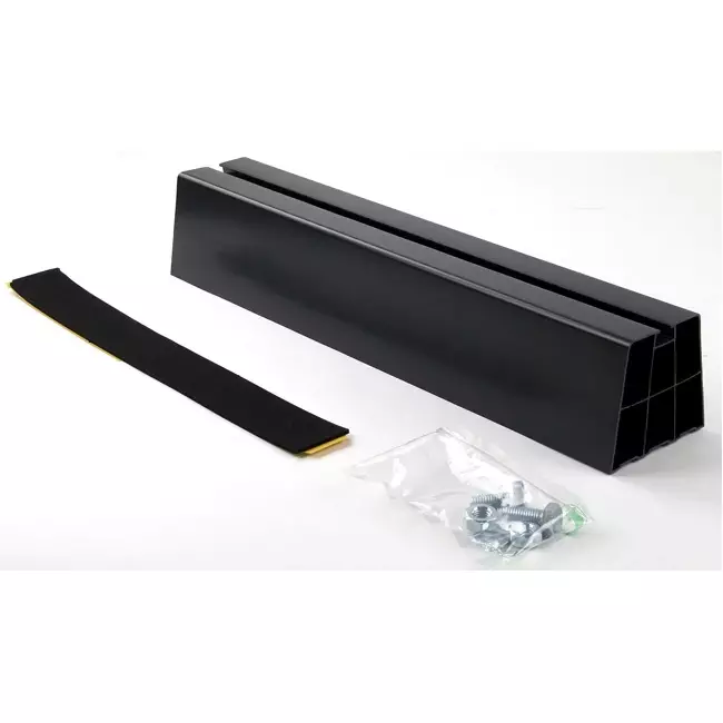 Barre de montage à l'extérieur de l'unité en PVC dur, longueur 450 mm