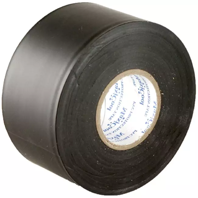 Bande autocollante, noir mat, largeur 48 mm, rouleau de 22 m