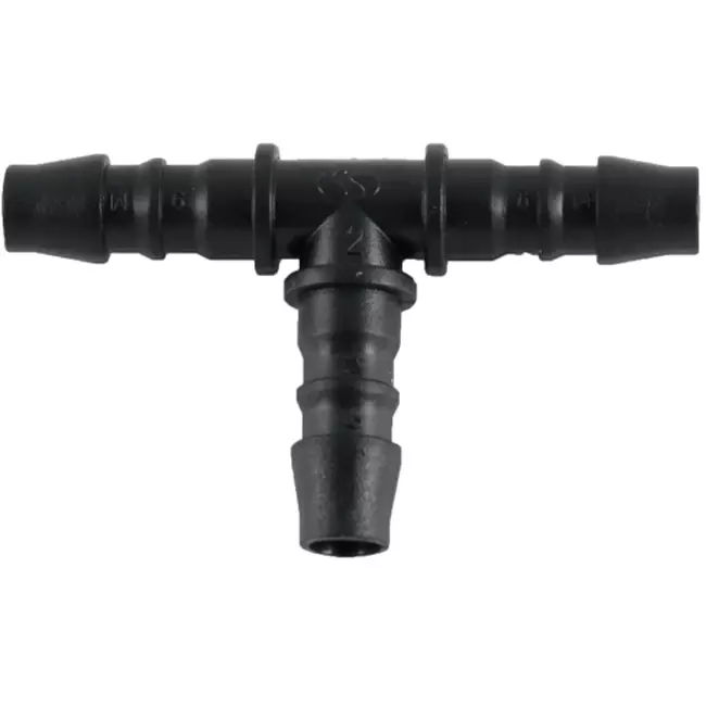 Sauermann T Connecteur pour tuyau Ø6mm (jeu de 5 pièces)