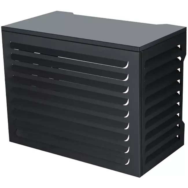 ClimaConnect : caisson pour climatiseur et pompe à chaleur, petit modèle, RAL 7024 anthracite