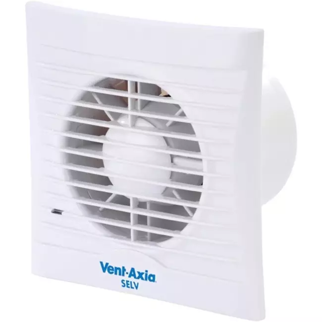 Ventilateur de toilette et de salle de bain Ø100 Vent-Axia Azur SELV 12V