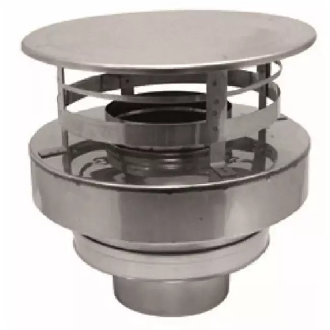 Clapet concentrique de 100 - 150 mm de diamètre I316/I304 (D0,5/D0,5) (à l'exclusion de caoutchouc d'étanchéité pour conduit interne)